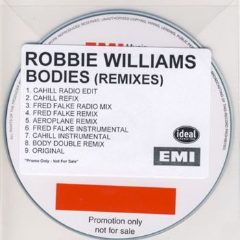 Bodies (Remixes) [US] [Promo] [CD] [Sticker Cover]