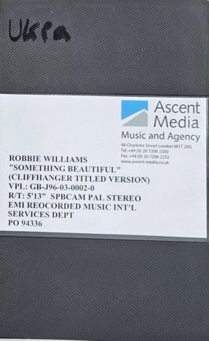 Something Beautiful (Cliffhanger Titled Version) [UK] [Promo] [Betacam SP]