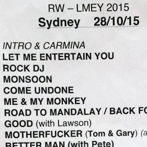 Sydney (28/10/15)