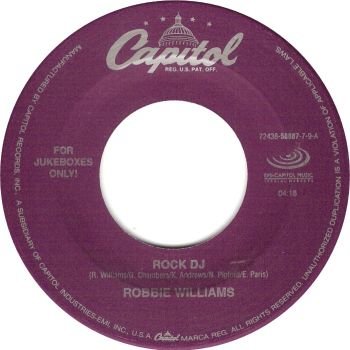 Rock DJ [US] [Promo] [7"]