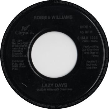 Lazy Days [UK] [Promo] [7"]