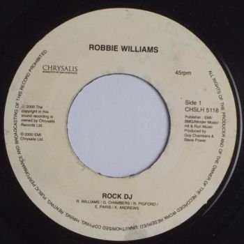 Rock DJ [UK] [Promo] [7"]