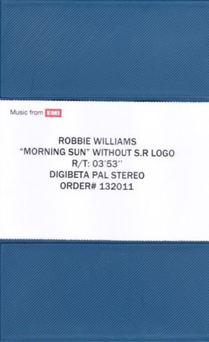 Morning Sun [UK] [Promo] [Digital Betacam]