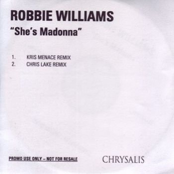She's Madonna [Europe] [Acetate] [CD] [2 titres]