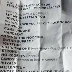Pinkpop (13/06/15)