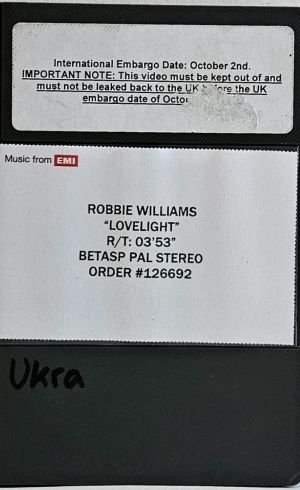 Lovelight [UK] [Promo] [Betacam SP]