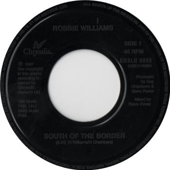 South Of The Border (45 Tours - CHSLH 5068 - UK)