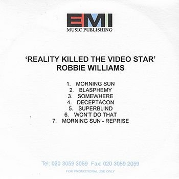 Reality Killed The Video Star (Promo - 5)