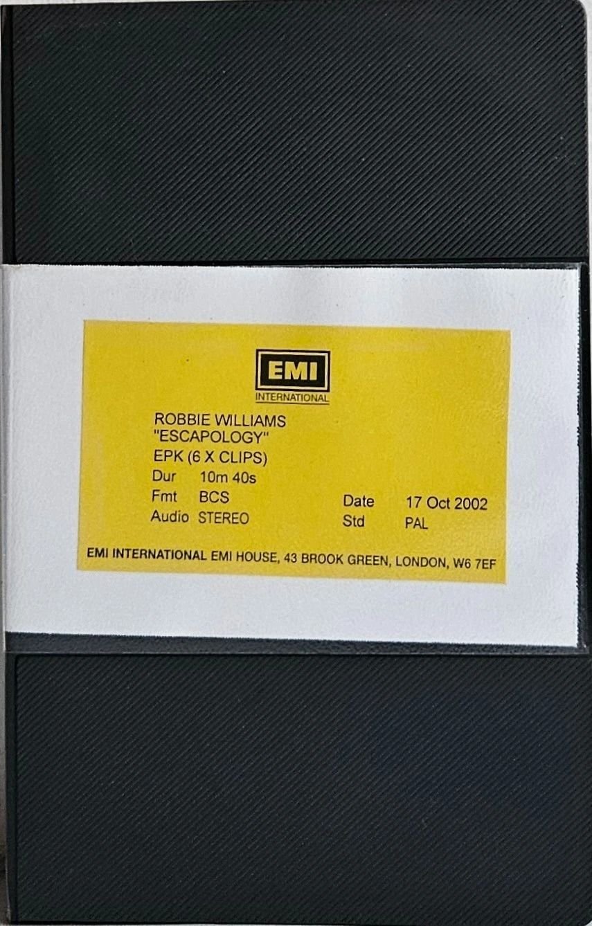 Escapology EPK [Promo] [Betacam SP]