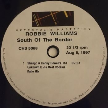 South Of The Border [UK] [Test Pressing] [12"]